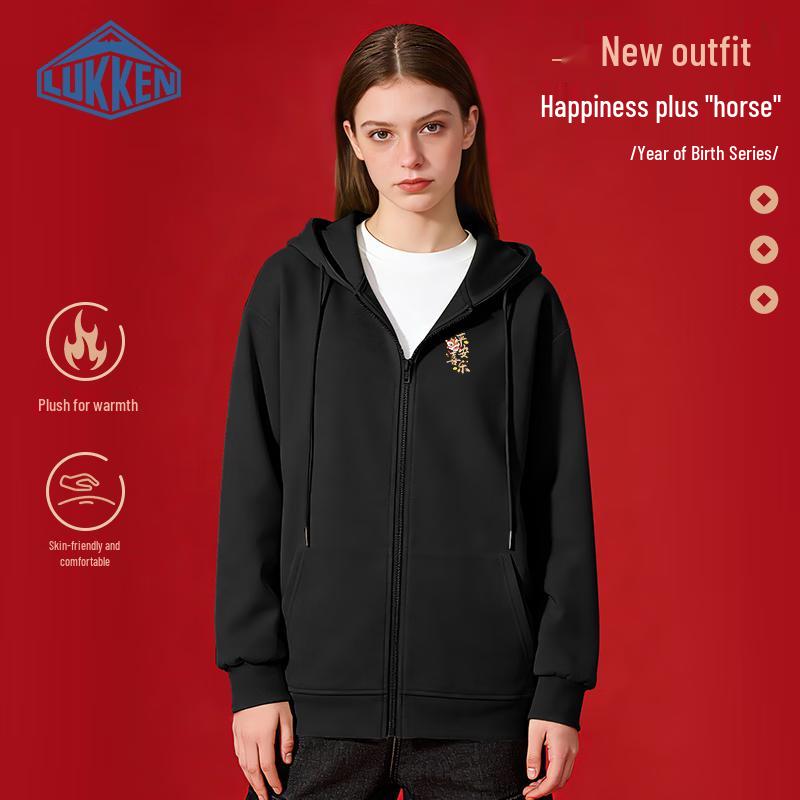 LUKKEN Golden Lion Graphic Hoodie XL