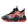 Anta Kids Casual Comfortable Non-Slip Shock Absorbing Wear-Resistant Warm Low-Top Running Shoes Kids Sneaker Black Gray Orange 312146923NA-1