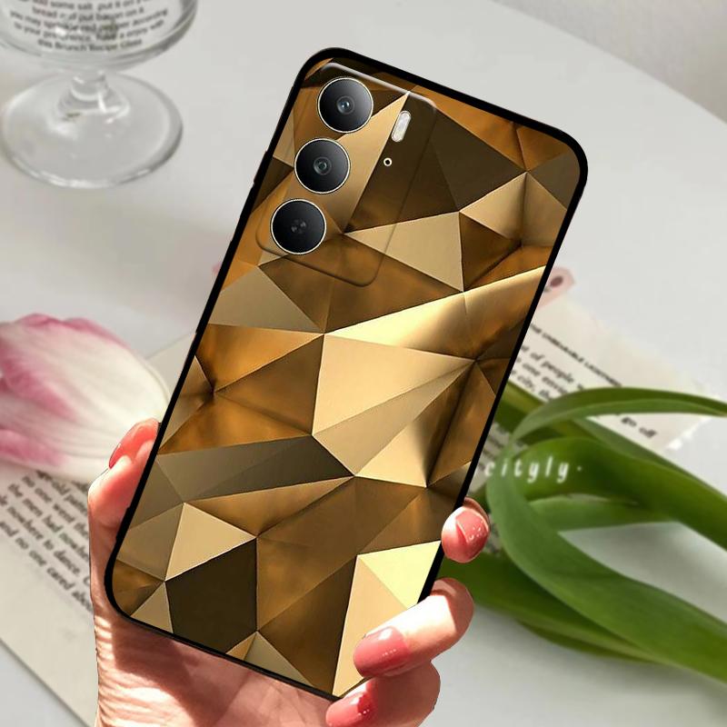 Case For Realme C75 4G Cute Shockproof TPU Soft Silicone Phone Lens Protective Cover For OPPO REALME C65 4G C67 5G Bumper Fundas