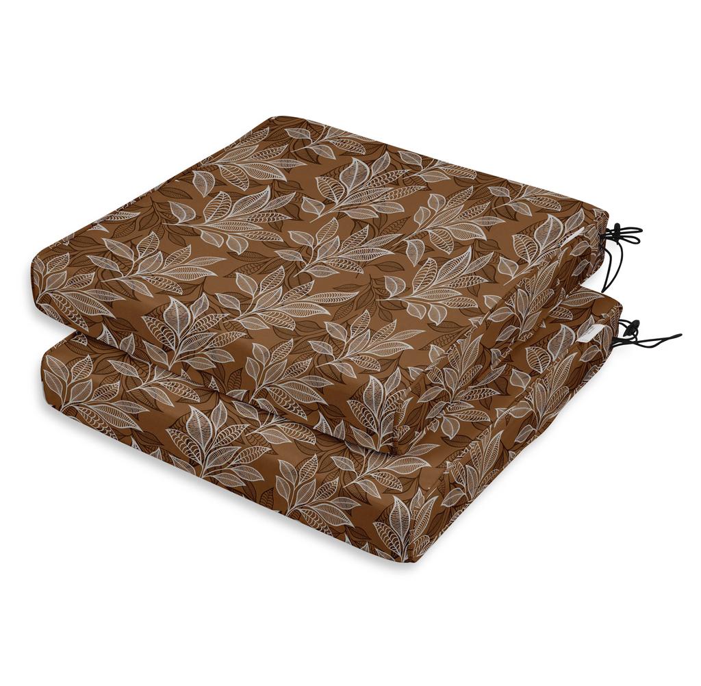 Vargottam Perfect Outdoor Indoor Square Corner Seat Cushions Water-Resistant Lounge Chair 18.5" X 16" Home Office Patio Furniture