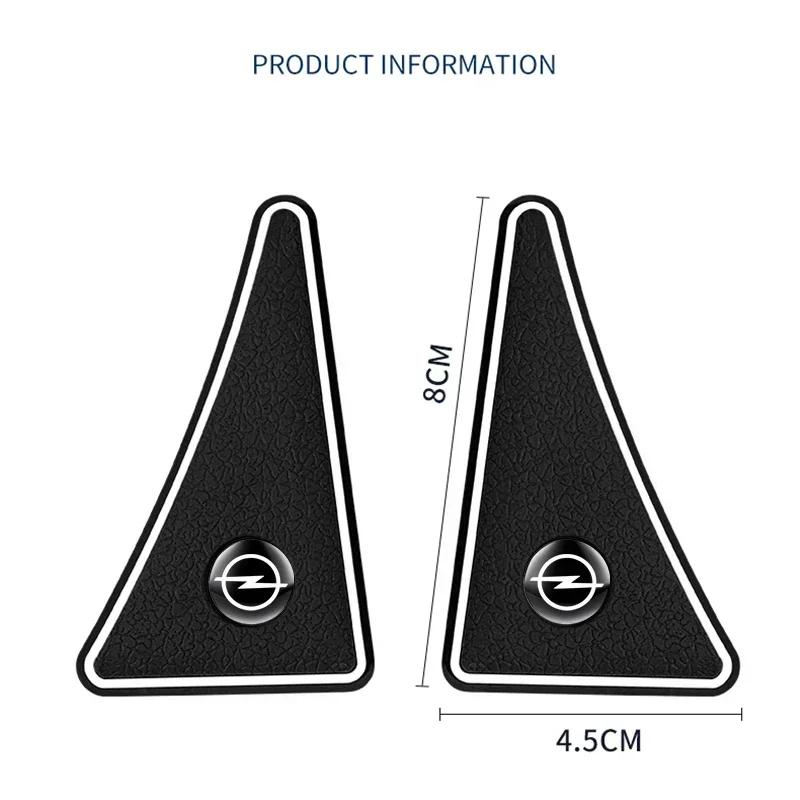 2pcs Car Door Corner Silicone Protective Cover For Opel Astra H Astra J G Corsa Insignia Zafira B Vectra C Corsa D Vivaro