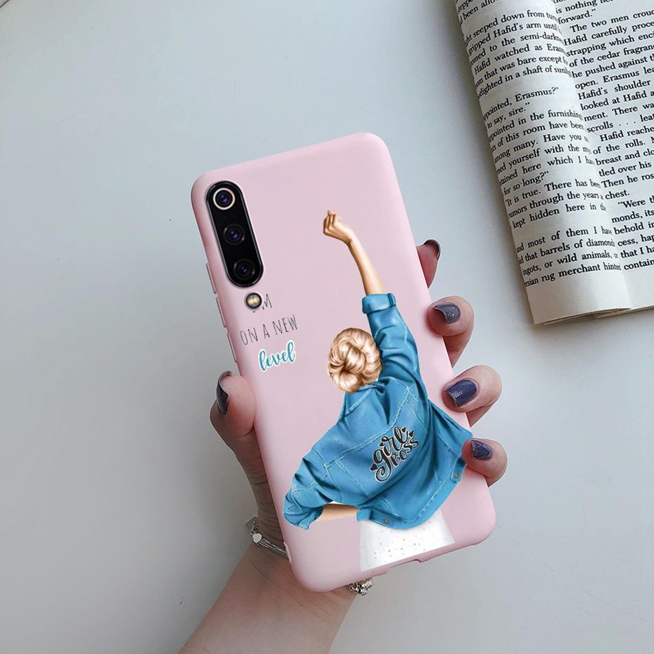 Case For Xiaomi Mi 8 9 Lite SE Fashion Silicone Love Heart Sunflower Phone Case Cute Cover Coque on Mi8 Mi9 9SE 8Lite 9Lite Case