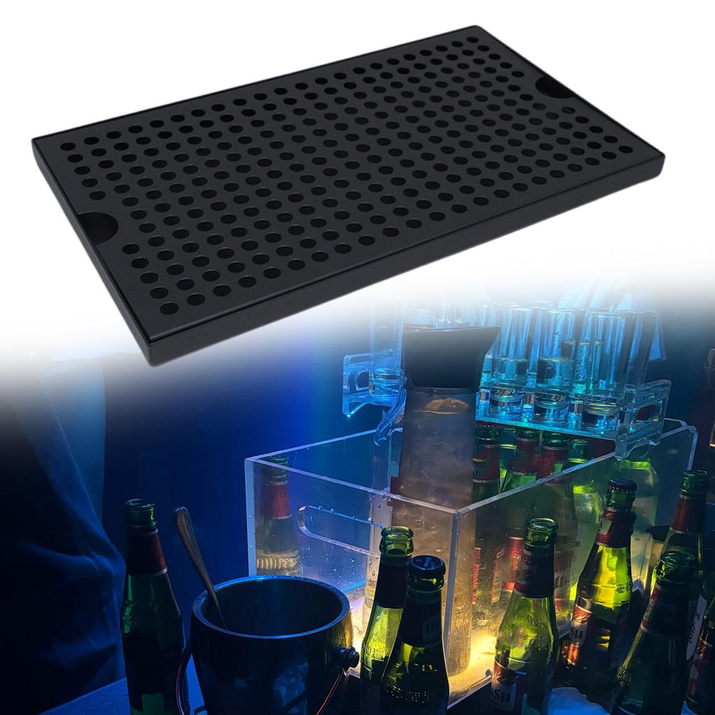 Odvodňovací talíř na čaj Kovový odkapávač pod pivní věž Nerezový odkapávací tác na pivo Talíř odvodňovacího typu pro restauraci a kuchyň