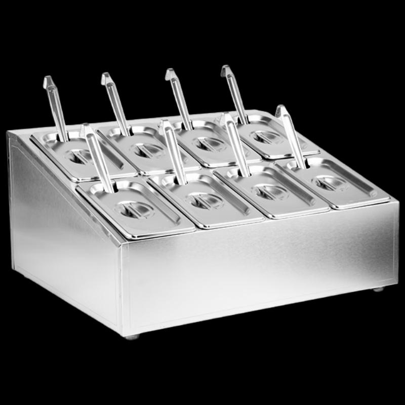 Luse Stainless Steel Portion Pan Rack