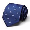 Tie Tie Polyester Silk Tie 8Cm Business Men'S Dress Wedding Studio Tie