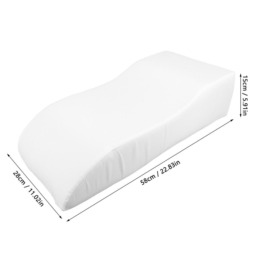 Beinhochlagerungskissen Atmungsaktives Beinstützkissen Ergonomisches Beinheberkissen mit abnehmbarem Bezug für die Beine