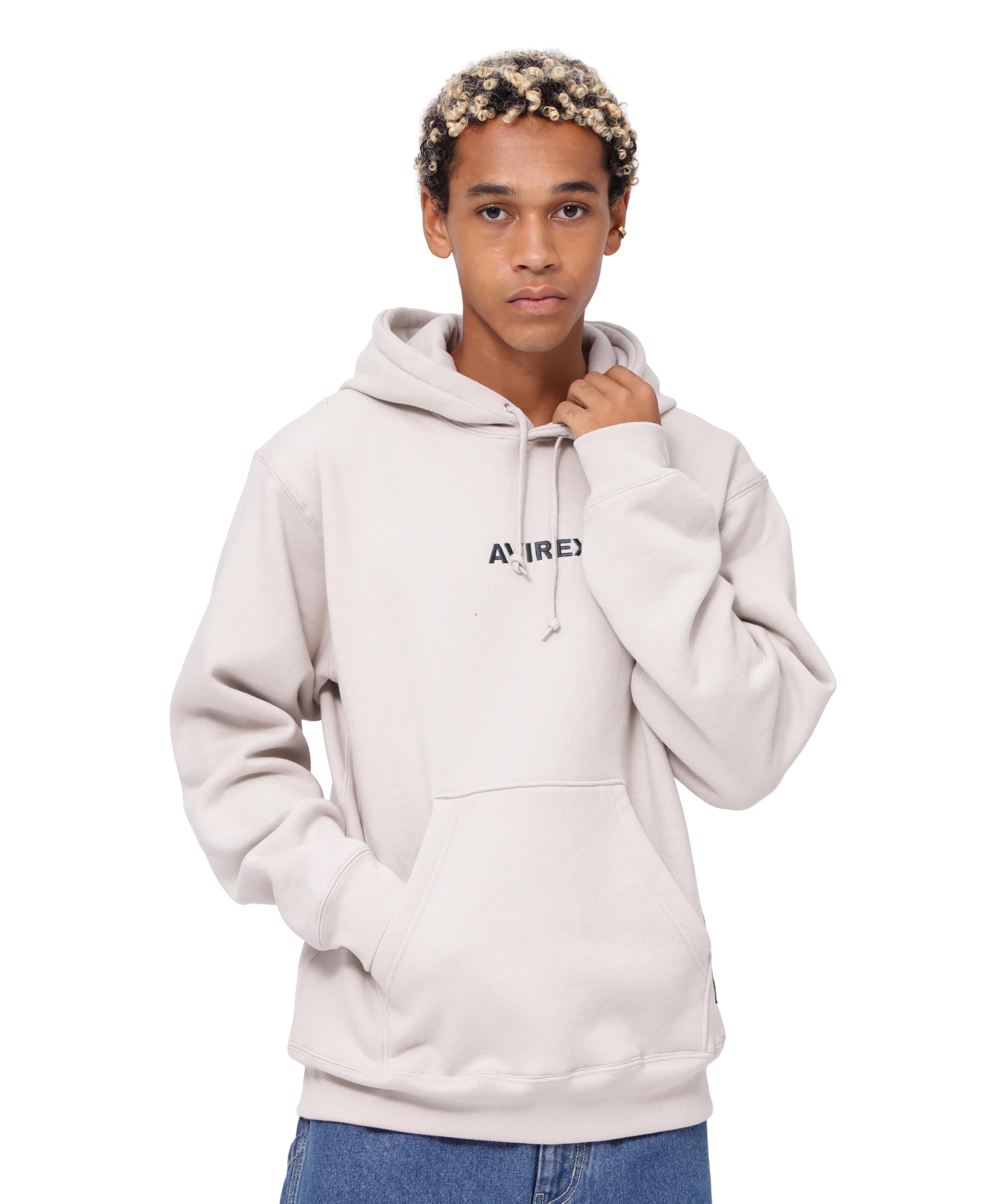 

AVIREX WEB&DEPOT Exclusive A STAR PULL PARKER One Point Logo 6193582 783-4931005 Men s 2XL 023 Light Gray