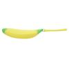 Novelty Funny Silicone Purses Multifunction Pencil Case Portable Yellow Banana Coin Purse Bag Wallet Key Bag Pouch