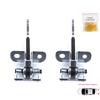 EDP1270-1 2 Pieces Left AND Right Trunk Door Hinge Stop Check Strap Limiter for Fiat Doblo MPV Van Cargo MK1 119 223 2001-2010 46790818