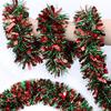 2/4/6/8/10Pcs Christmas Color Strips Christmas Ribbons Garland Indoor Outdoor Festive Decor
