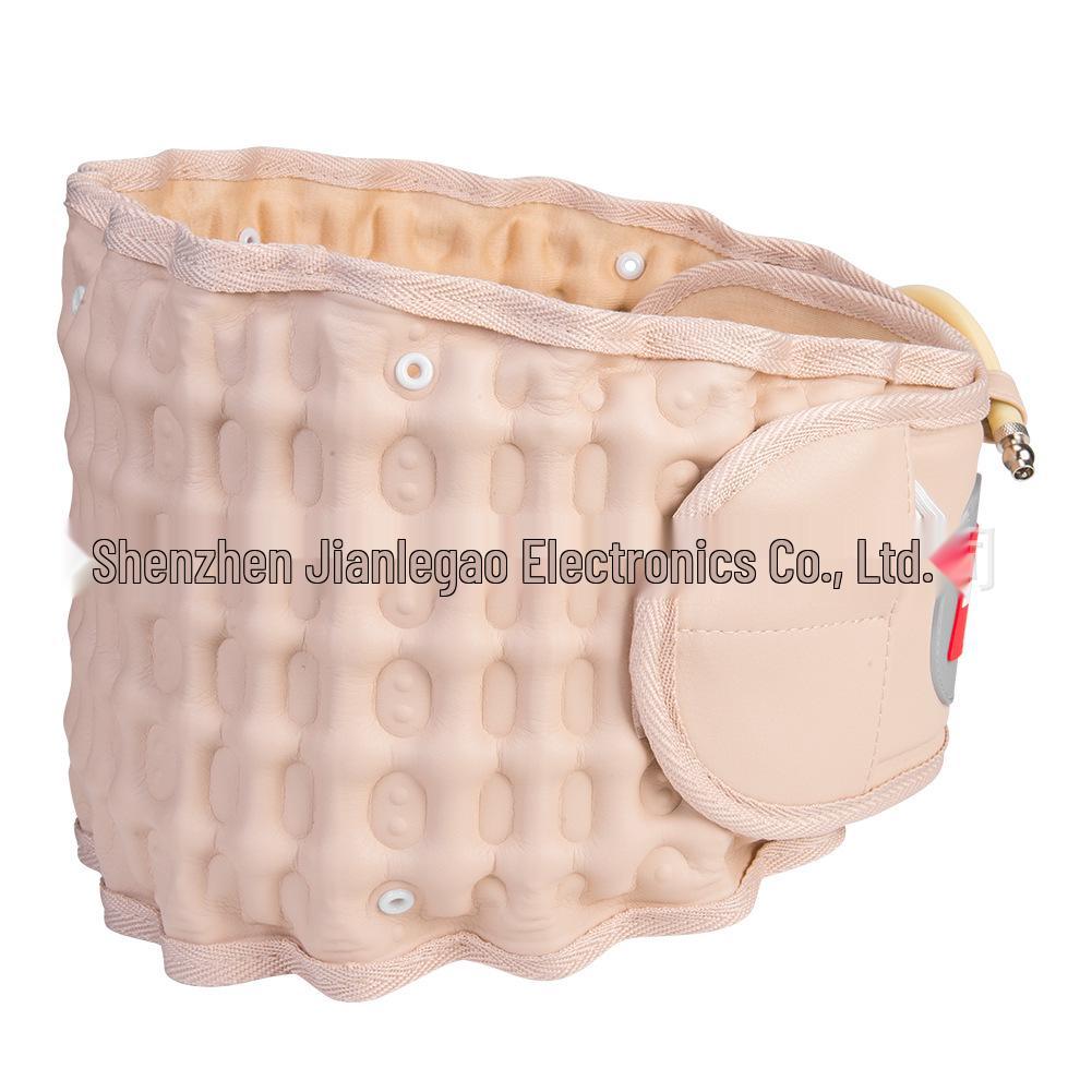 Inflatable Lumbar Support & Traction Belt for Elderly - Home Use Waist Care Device for Lumbar Muscle Strain