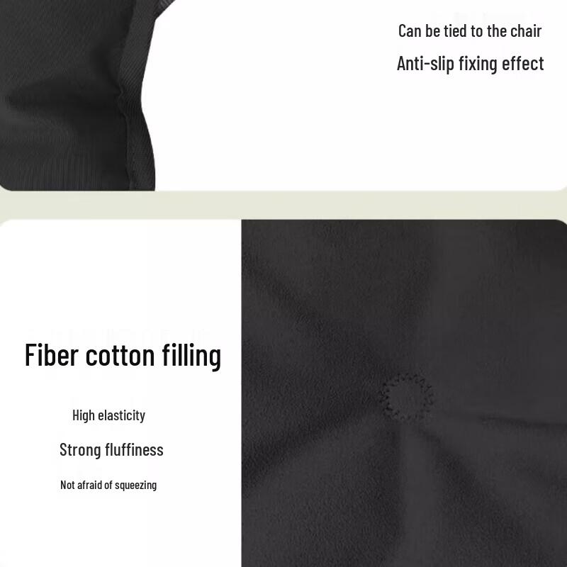 Beifu Outdoor Adjustable High-Back Kermit Chair Winter Seat Cushion