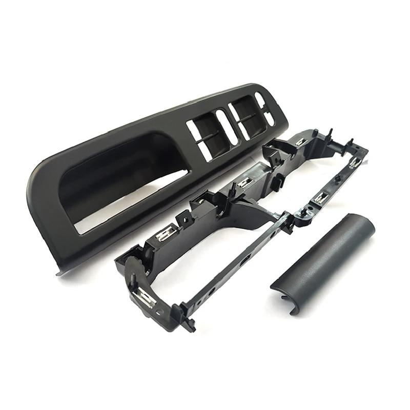 3Pcs Black Color for Bora Golf 4 Interior Door Handle Lifter Switch Bracket Base Caps 1J1 867179 3B1 867 171 E 3B0867175