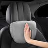 1Pc Suede Car Headrest Neck Support Seat For Maybach Design S Class Soft Universal Adjustable Car Neck Pillow Car Accessories