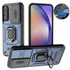 Slide Camera Protect Case For Samsung Galaxy A56 5G A26 A36 A15 A25 A35 A55 A34 A54 M15 M35 M55 A13 A04S Armor Ring Holder Cover