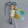 Warme Tägliche Prinzessin Puppenanhänger Schlüsselanhänger Rucksack Hängeornament DIY Kleidung Taschenanhänger Auto Schlüsselring Taschenanhänger Für Puppe