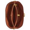 Coach Willow 28 Classic Logo Soft Faux Leather With Cowhide Bucket Bag Crossbody Shoulder Bag Large Women Bags Brown Caramel CW882-B4XHG