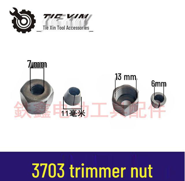 Trimmer Accessories – Collet Nut for 3703 (Item No. 00992)