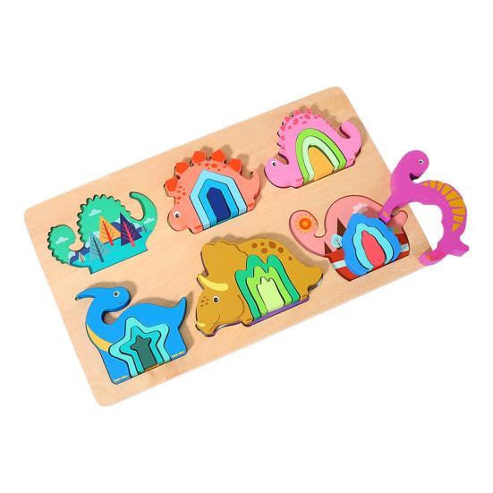 Wooden Geometry Puzzle Board Game Preschool Color Learning Geometric Shape Matching