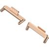 2x Adapter Strap Connector for Huawei Watch Fit 3, Rose Gold