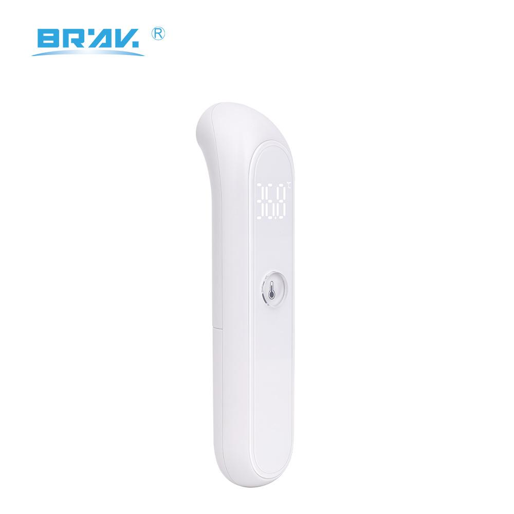 CE Forehead Infrared Thermometer Medical Electronic IR Digital Body Temperature Non-Contact Infrared Fever Plastic Electric Plastic