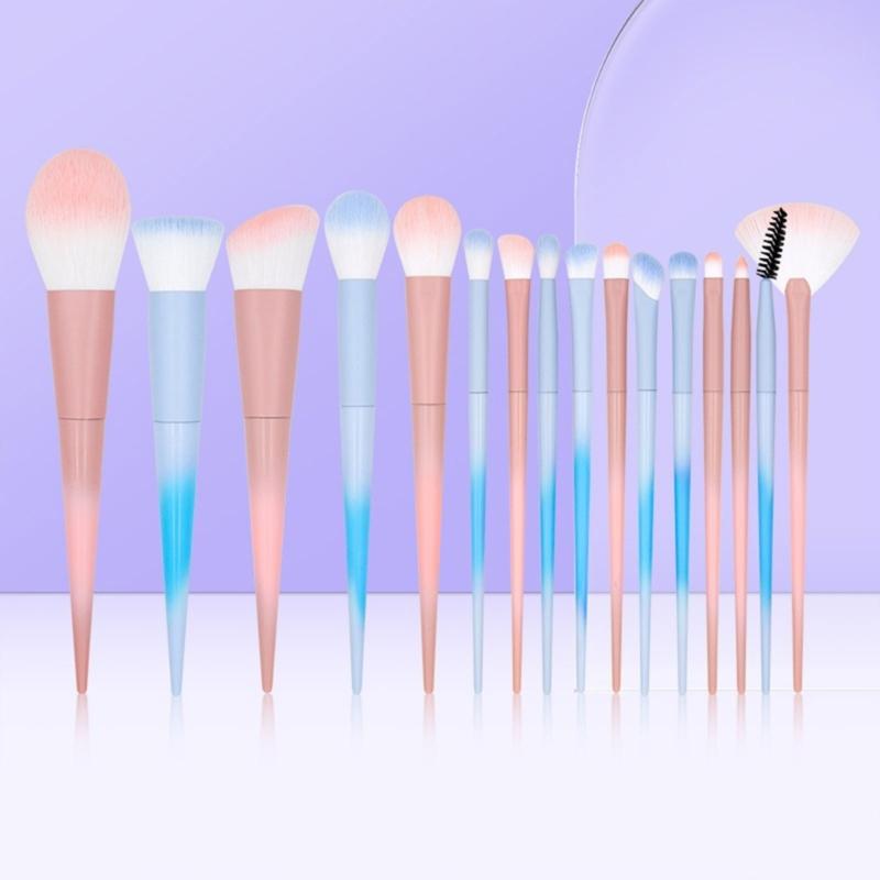 16x/Set Cosmetic Brush Makeup Brush Set Eyeshadow Brush Concealer Brush Basic Essentials Brush Set Blending Brush