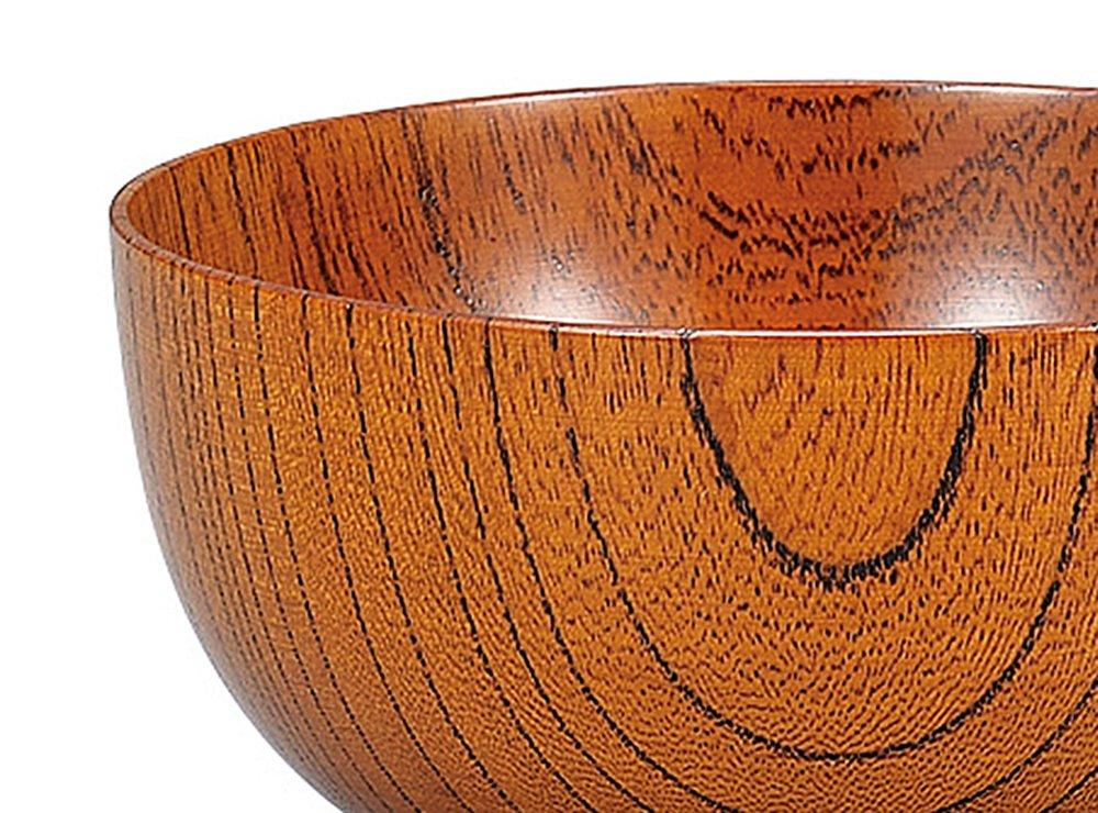Miyamoto Sangyo Keyaki Senzai by Hiromichi 280ml Bowl, 3.8cm, Bowl, Nakade,