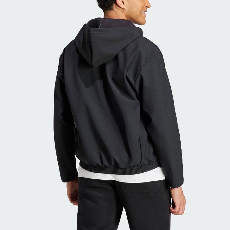 Adidas City Escape Full Zip Hoodie Jackets & Coats Men's Black