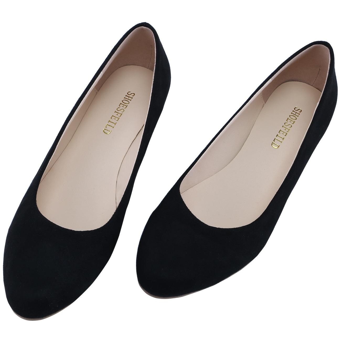 

Женские туфли-лодочки из бархата 30 мм с острым носком, ремешком на щиколотке, на плоской танкетке, повседневные, удобные, для вечеринки, свадебного платья, модные туфли 37 чёрный