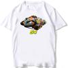 2025 New Fermin Aldeguer 54 Gp Race Riding Tshirt Unisex Unisex Short Sleeve Sport Boy Casual White Tops Motorcycle Rider Tees