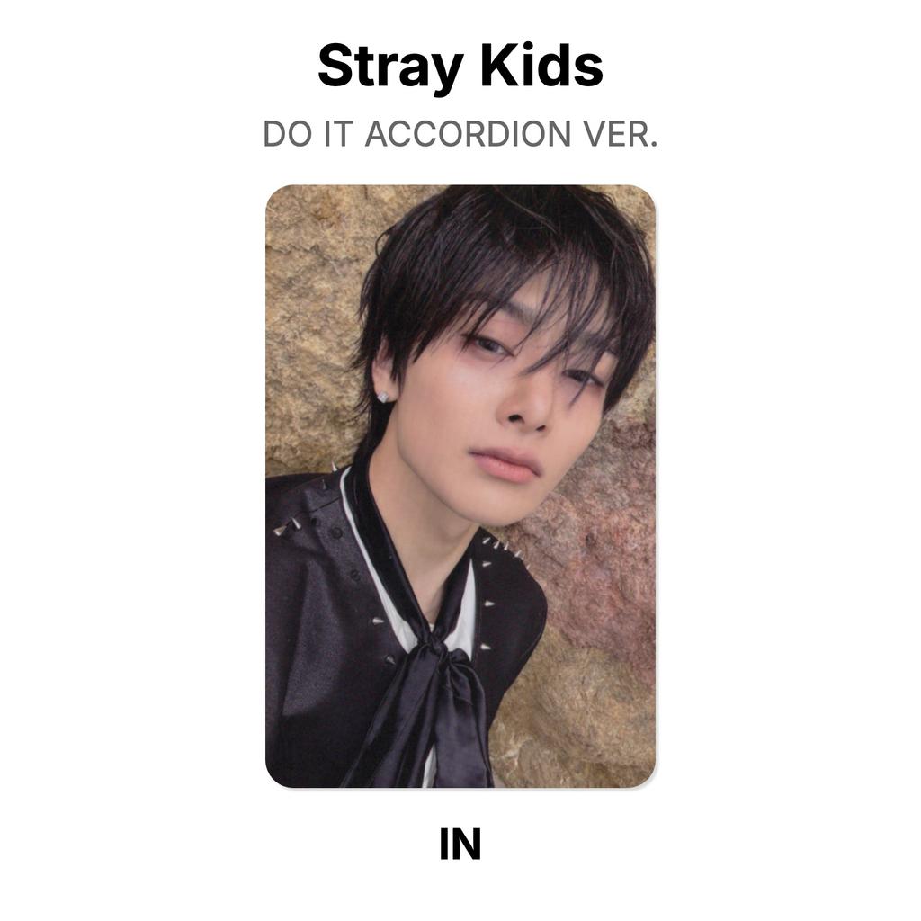 Stray Kids DO IT ACCORDION VER. Official Photocard