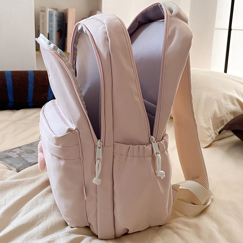 Middle School Schoolbag Women's Nylon Backpack