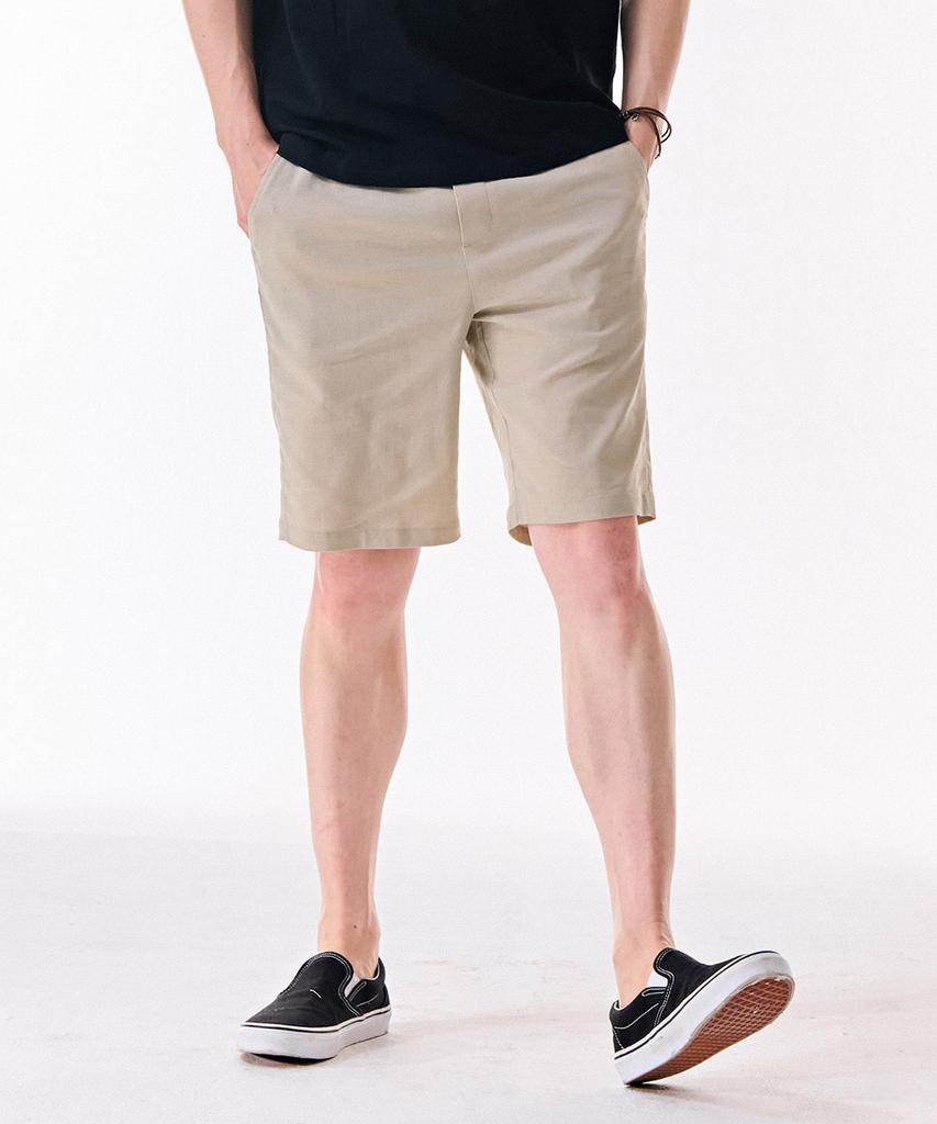 CHASECULT Men'S Linen-Like Shorts-Dcrk2521E0X