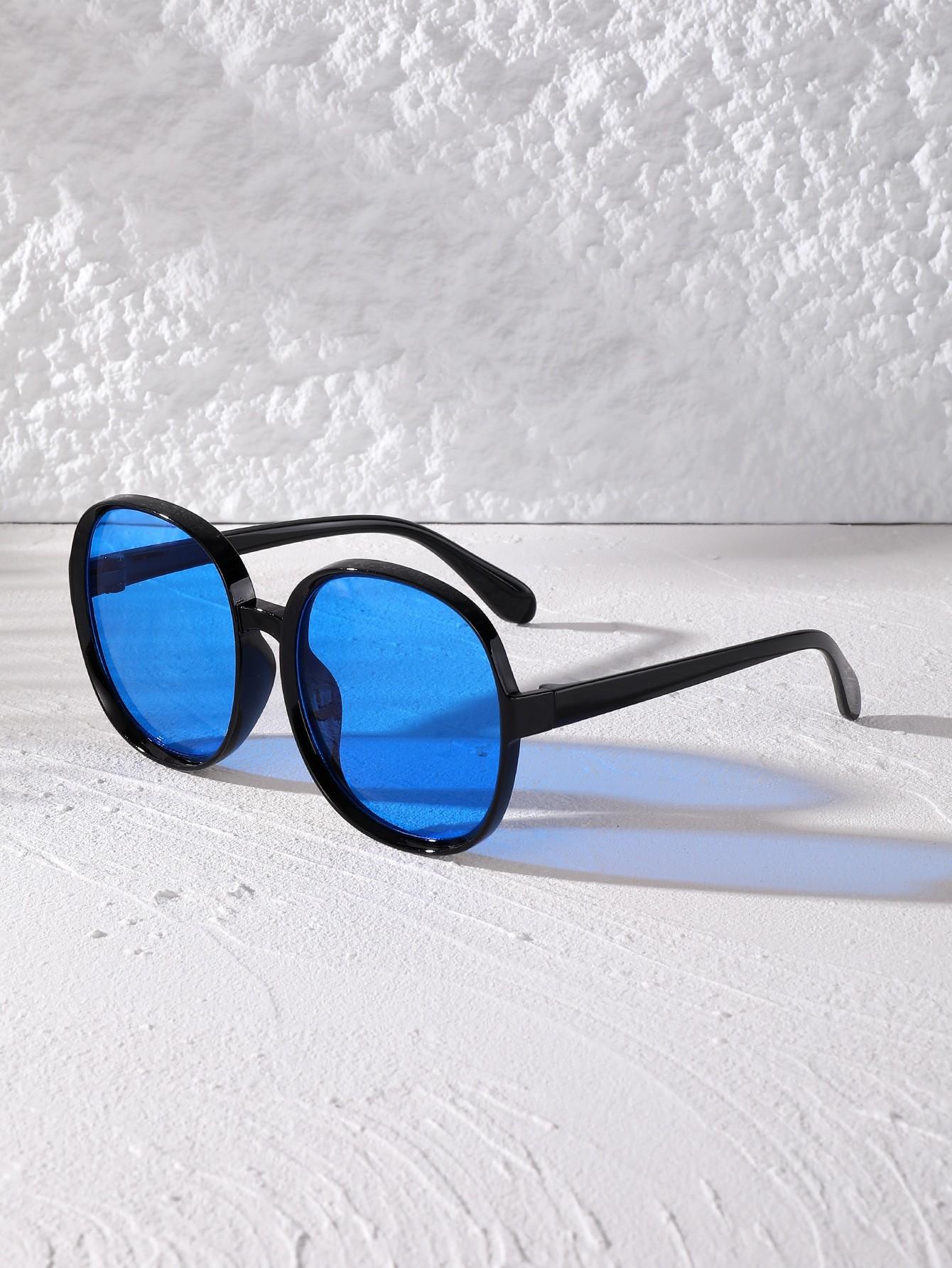 

Stylish Sunglasses Fashion Women Sun Glasses Vintage Retro Round Eyewears Men Leisure Shopping Eyeglasses for Party Travel 1PC