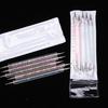 Double-Ended Nail Art Pen Set with 5 Drill Bits and Dotting Needle Beads
