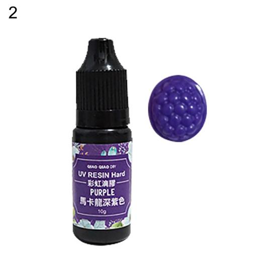 УФ Смола Клей Ультрафіолетового Затвердіння Барвник Пігмент DIY Ювелірні Вироби Ремесло Декорація