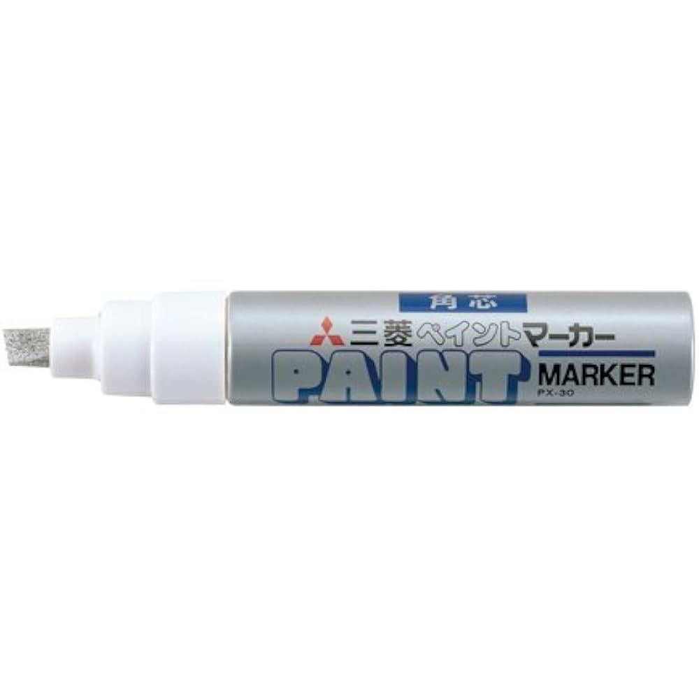 Mitsubishi Pencil Paint Marker Bold Silver PX30.26
