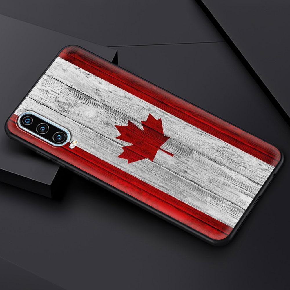 Maple Canada Flag Football For Huawei P30 Lite Phone Case For Huawei P50 Pro P20 P40 Lite E P Smart Z 2021 Y6 Y9s Y7a 2019 Cover