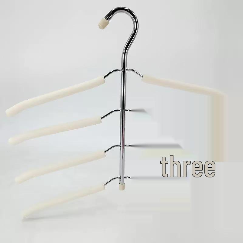 Space-Saving Non-Slip Five-Layer Foam Clothes Hanger for Home Wardrobe Storage