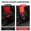 Car Sticker 2025 Hot 2Set Leather Car Logo Seat Belt Buckle Protector Cover Decoration Sleeve For BMW E46 E90 E60 F10 E39 F30 E3