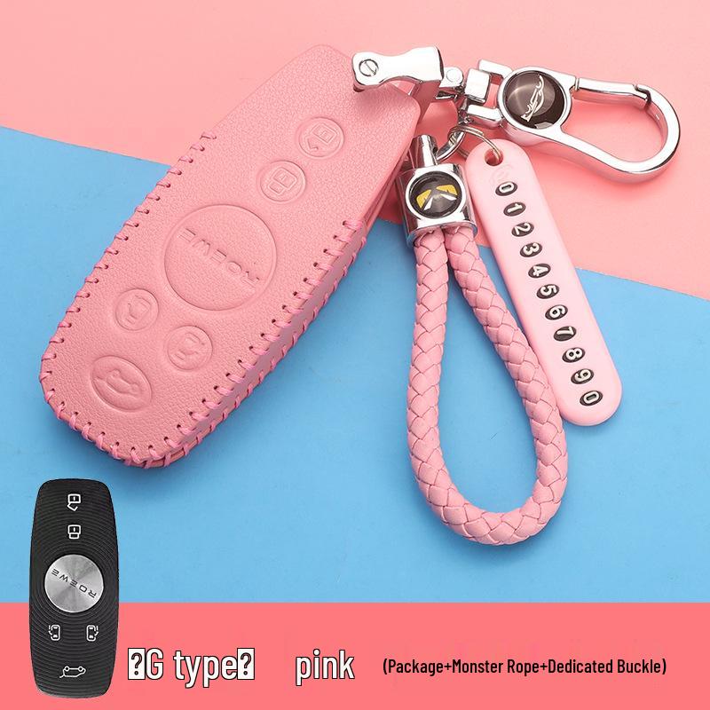 Roewe IMAX8 2021 Genuine Leather Key Case Shell