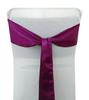 Darling Souvenir Pack Of 75 Satin Chair Sashes Bow Sash For Wedding & Events Supplies Party Decoration Chair Cover Sash - Colors
