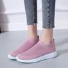 Flying socks shoes elastic cloth large size women's shoes single shoes