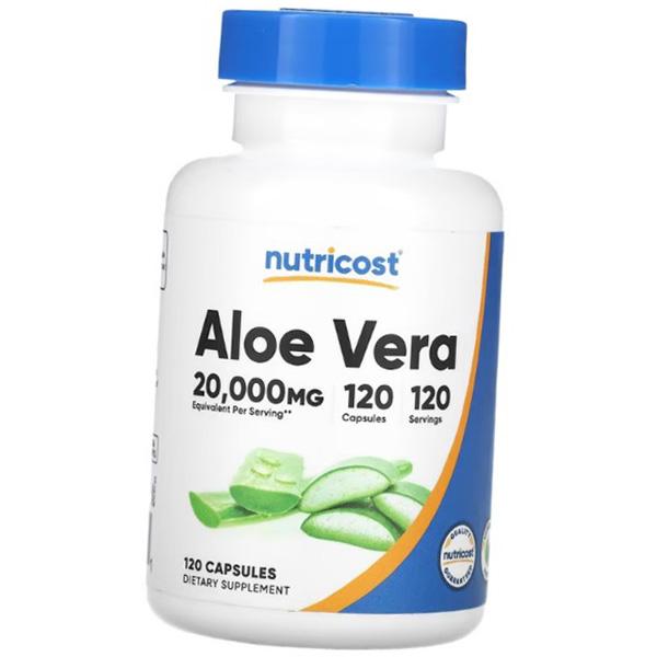 

Алое Вера, Aloe Vera 20000, Nutricost 120капс (71647096) 120caps