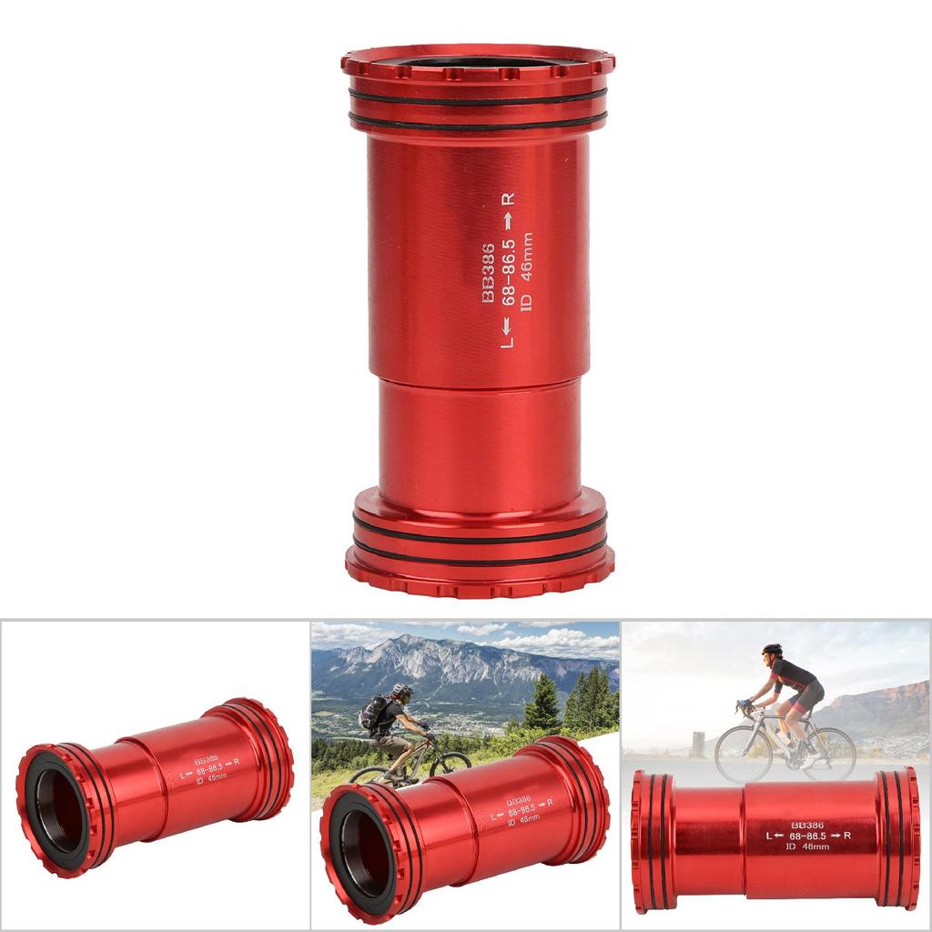 ZTTO BB386 EVO PF30 Alloy Bicycle Frame Bottom Bracket Accessory for Bicyclered