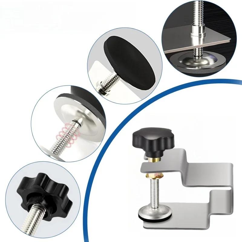 2Pcs Woodworking Jig Cabinet Tool Steel Drawer Front Installation Clamps Drawer Panel Clips Hand Tool Home Furniture Accessories