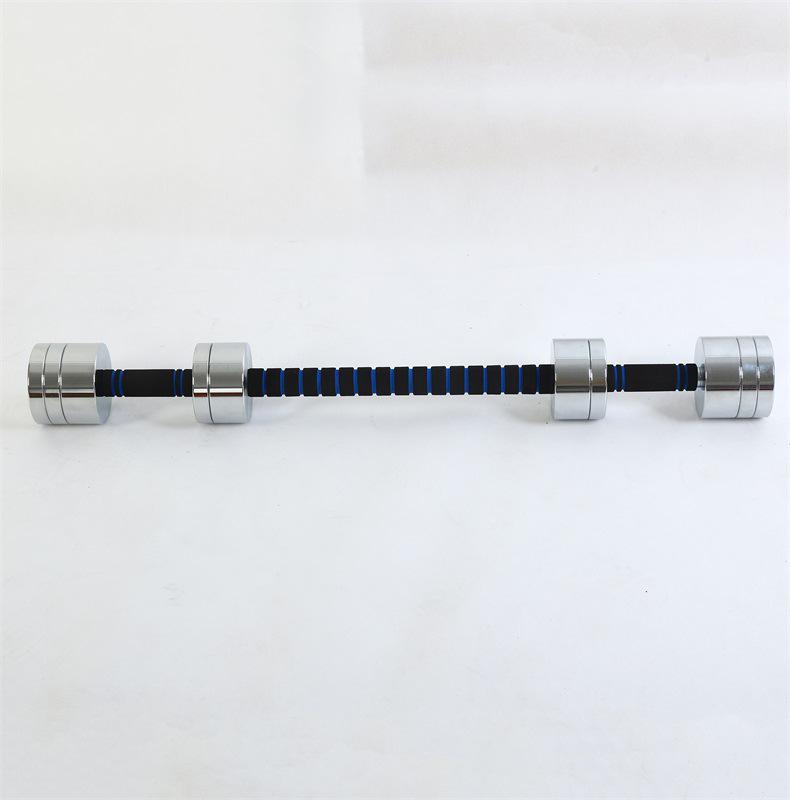 Electroplated Chrome Adjustable Dumbbells for Home Fitness - Multiple Styles Available