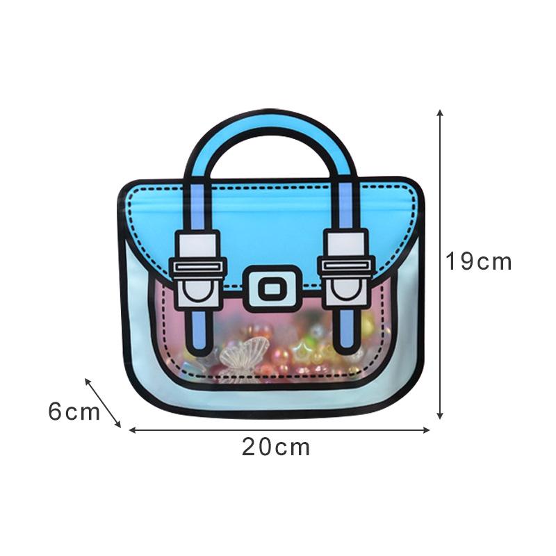 

5 шт. сумки для подарков, упаковочные сумки, школьные сумки, форма для конфет, закусок, самозапечатывающаяся сумка с застежкой-молнией, подарки на день рождения, украшения 5PCS