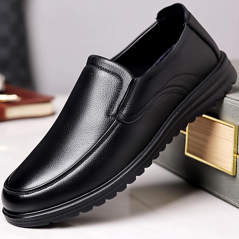 EGCHI Men s Business Casual Leather Driving Shoes 43