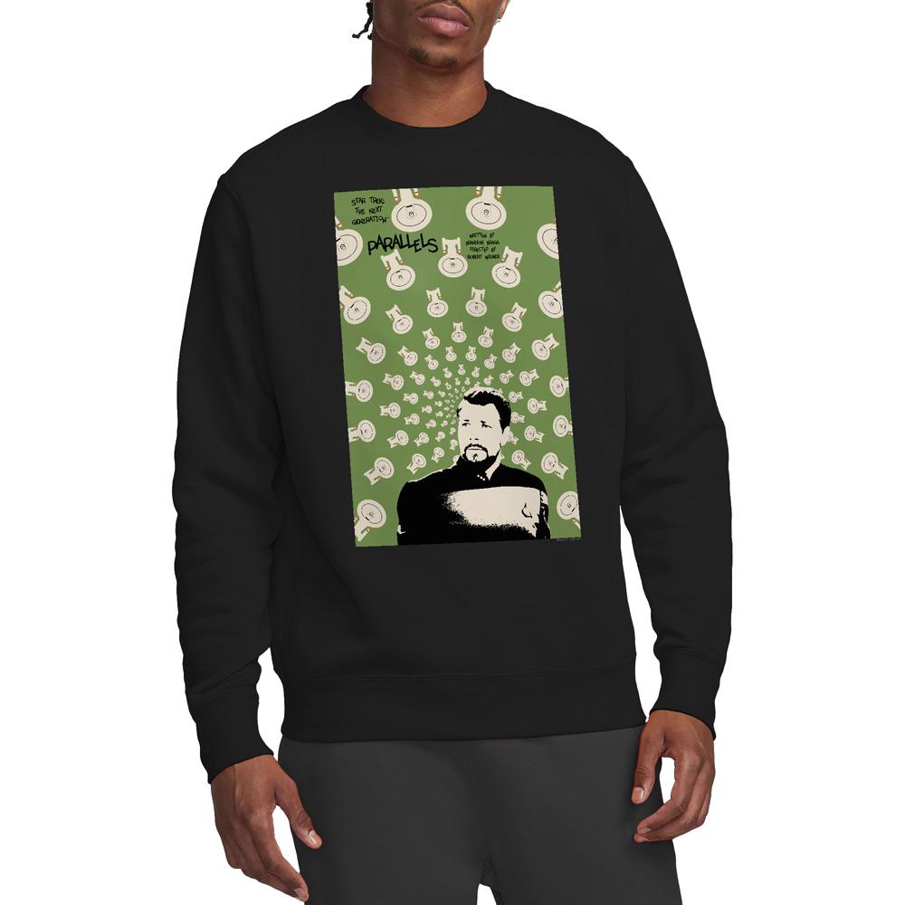 STAR TREK Unisex Adult The Next Generation Season 7 Episode 11 Sweatshirt